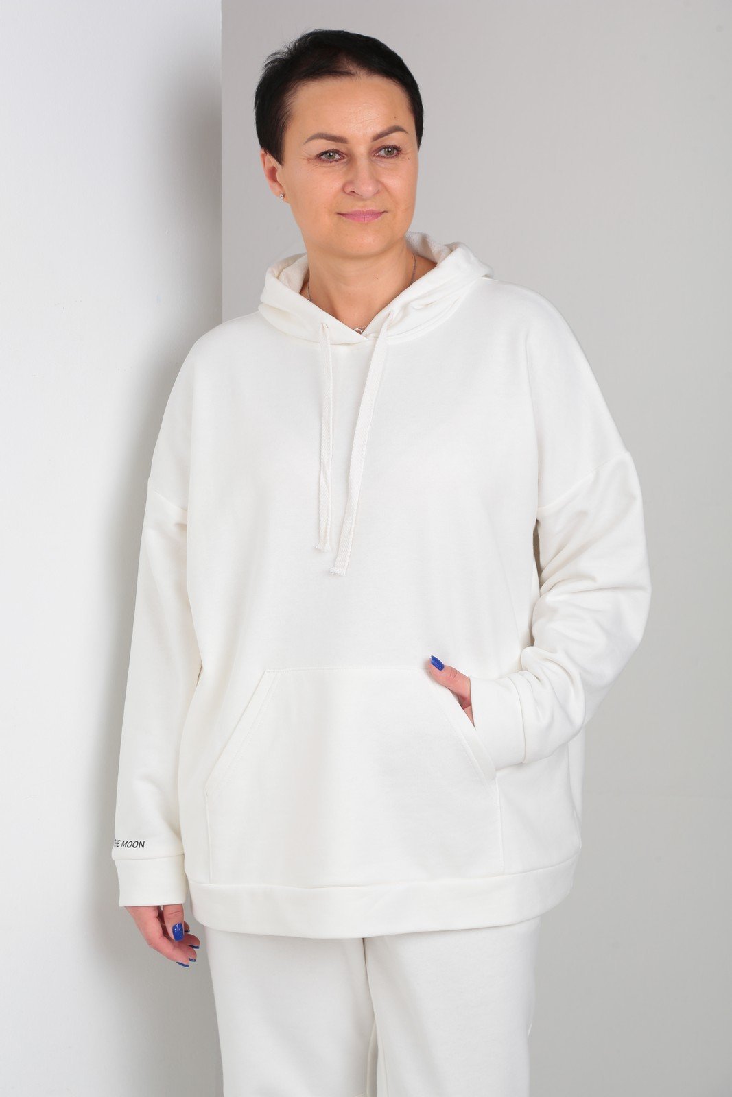 Спортивный костюм 466 белый Zigzag Style купить в интернет